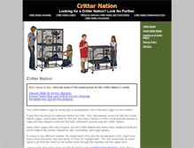 Tablet Screenshot of critternation.net